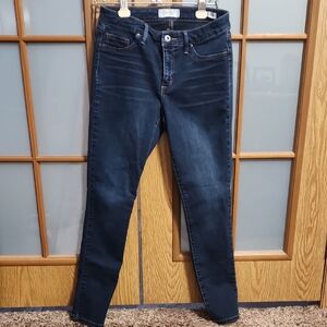 Jessica Simpson Women's Dark Blue Jeans Kiss Me Super Skinny